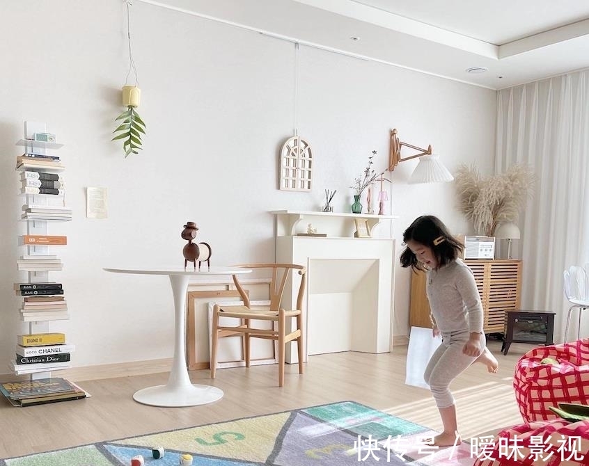 活动式|142㎡四口之家,“活动式”客厅可做4种布局,大人能歇、孩子能玩