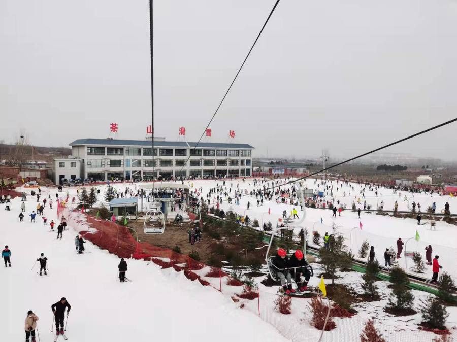 滑雪|比往年同期增加2万多名游客，临沂茶山滑雪场喜迎八方游客
