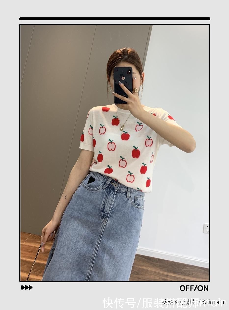 针织短袖|你的早秋衣橱必须要有一件针织短袖！比T恤时髦，比外套凉快