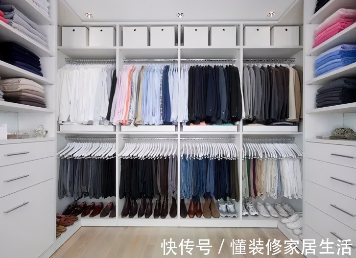 收纳|卧室越来越流行“去衣柜化”设计,只有亲身体验过,才知道多爽