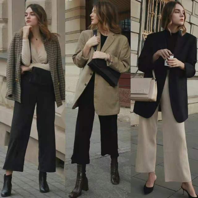 冬天 纯黑单品如何避免单调?冬天这样穿太OK