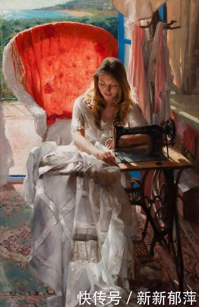 衬布#这位老画家笔下的人物身材,女人看了都羡慕!