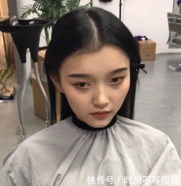 一个刘海拯救整张脸,女孩只是剪了一个刘海,瞬间变成“小仙女”