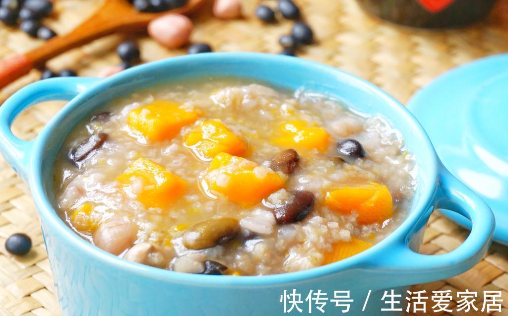 电饭煲|秋天干燥多喝养胃粥，食材营养，做法简单，煮一锅全家都爱喝