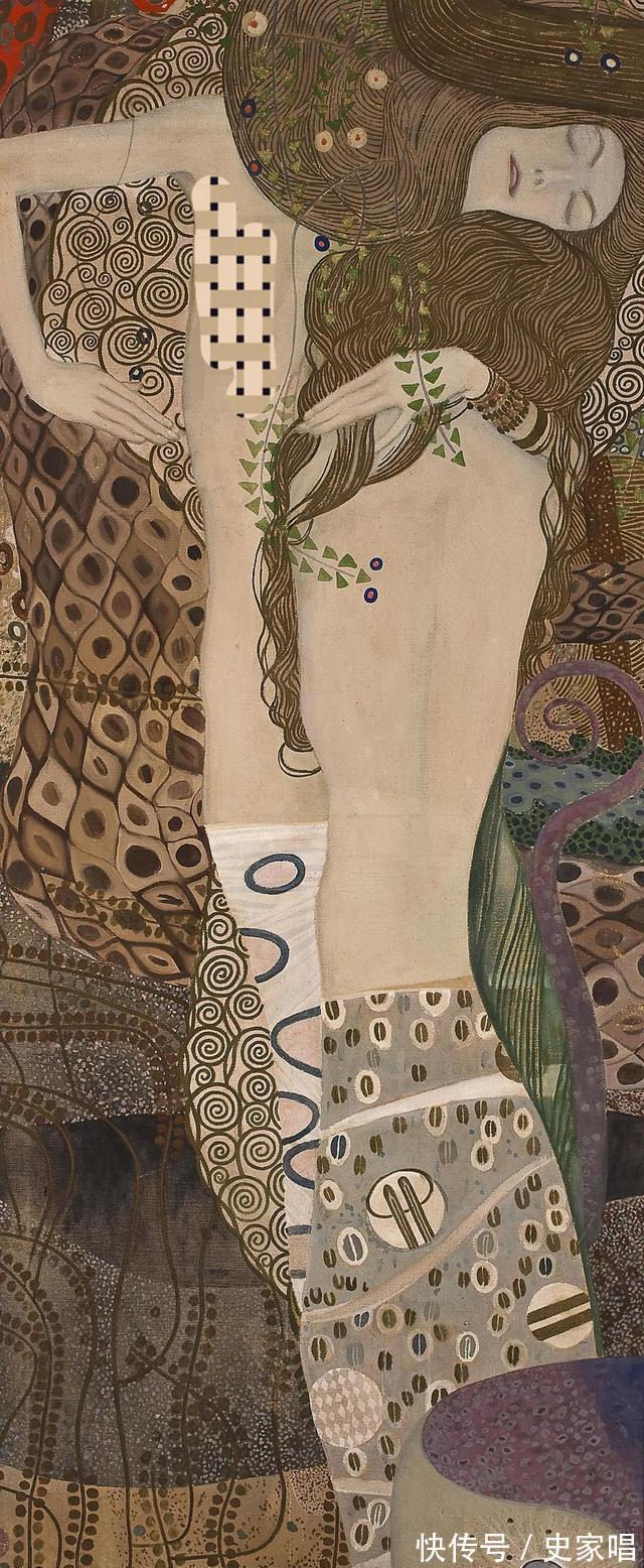 意大利花园&克里姆特的艺术人生:他的绘画强调浓重神圣的金黄色及强烈的感情