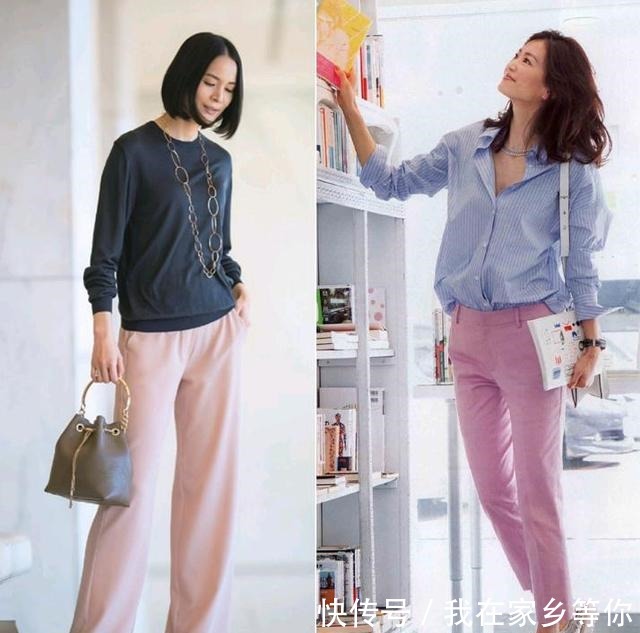 穿搭 女人40岁后凭什么敢穿“粉色”4个搭配技巧,不装嫩不显老!