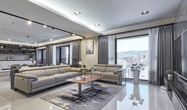 灰网|什么样的生活空间,才算得上是美好现代轻奢风,大道至简