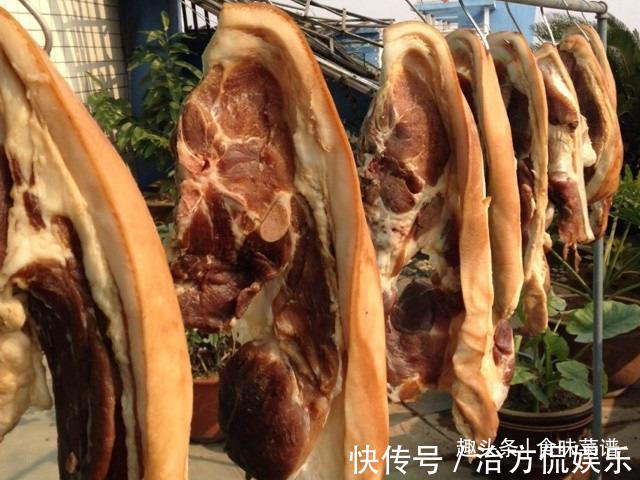 腌腊肉时，一斤肉放多少盐合适教你秘制做法，腊肉晒好醇厚甘香