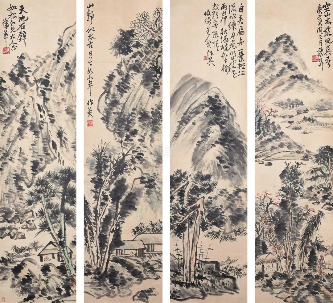 李复堂|疏懒散漫,人称“蒲邋遢”的蒲华:富于笔墨穷于命