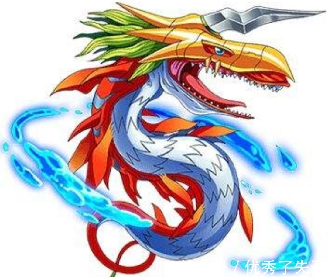 数码兽|数码宝贝海龙兽第三条进化链,超越小丑皇,满门忠烈不可能的