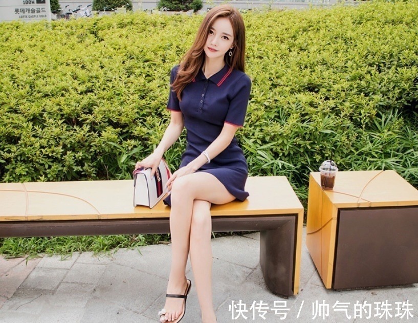 傲人 美女穿搭:身材傲人的紧身裙美女,穿出自信的气质!