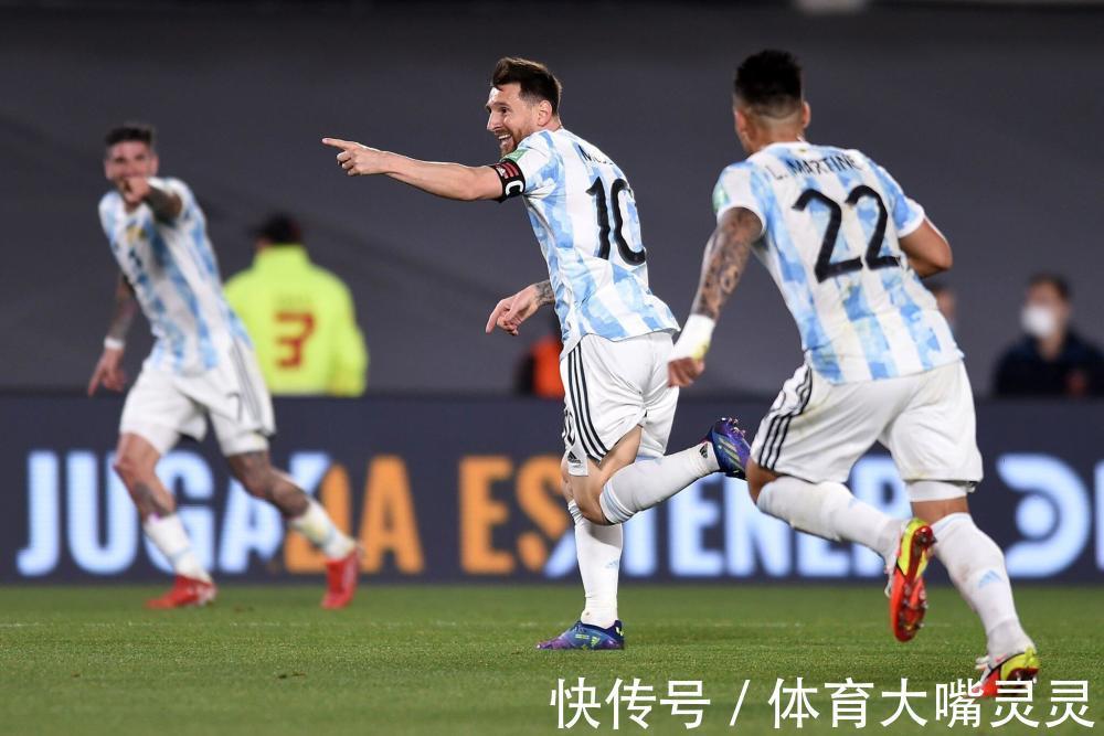 世界杯预选赛|世预赛-阿根廷3-0乌拉圭24战不败，梅西神仙球，苏神中柱