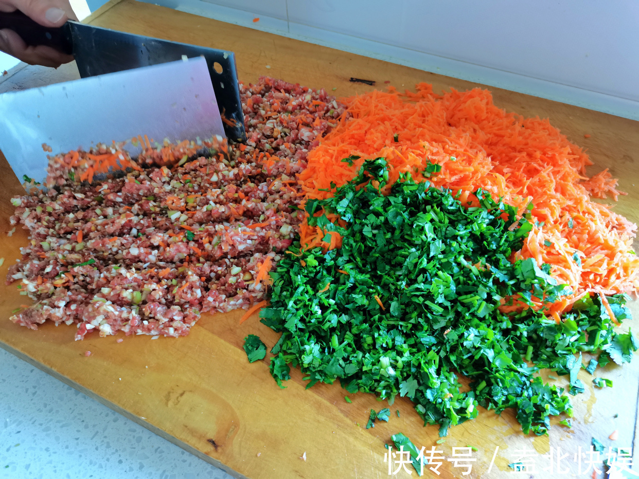 肉饺子|肉饺子我家十次有八次都是吃这个馅料,自带鲜味,总也吃不够