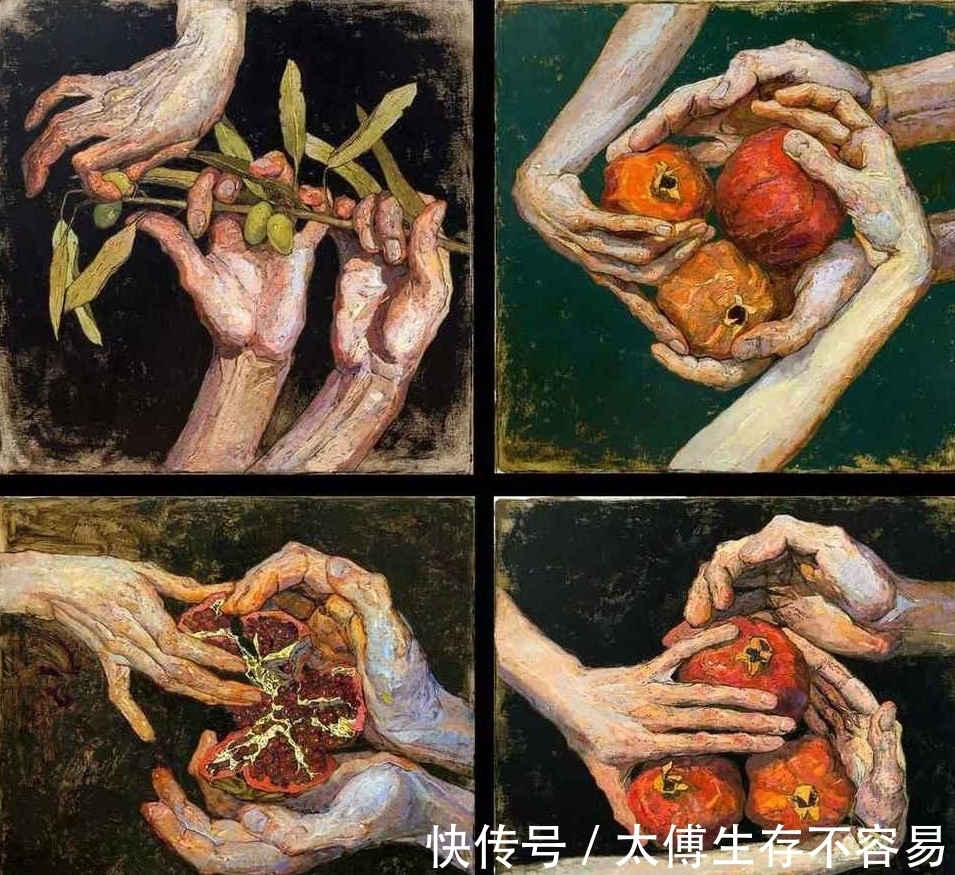 油画作品&扭曲的人体,无声的话语——萨拉津非比寻常的人体艺术