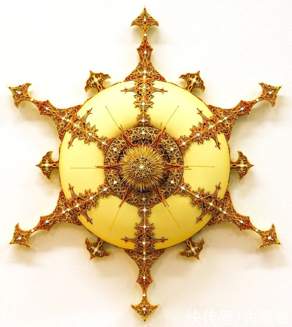 埃里克·斯坦德利&他用时6个月,耗费200张纸,就为制作一个纸雕作品