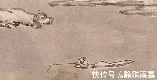 画作|一千年前的画，画船不画水，为何被认为是神作？放大10倍明白了