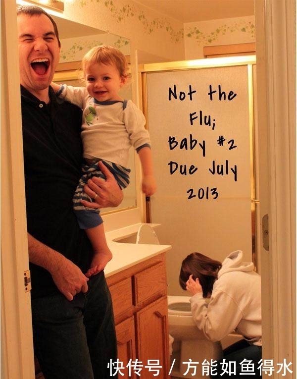 创意|怀孕了还可以这样发朋友圈？太有创意了吧