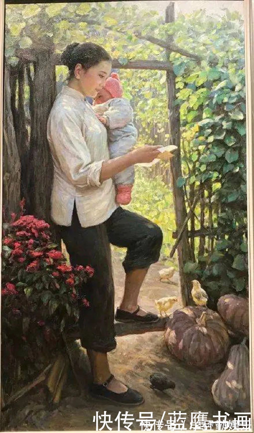 中国艺术|李自建通过自己的油画作品,唤醒大家儿时熟悉的味道