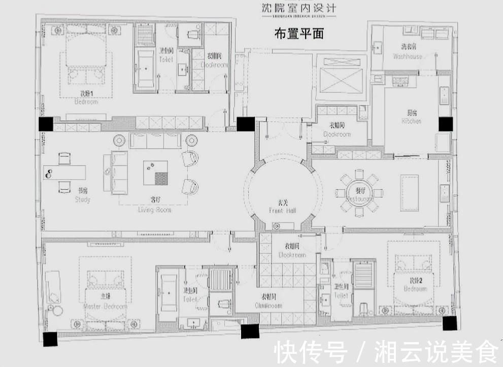 客厅|300㎡大平层有多大气玄关设计惊艳,采光无死角,可观无敌湖景