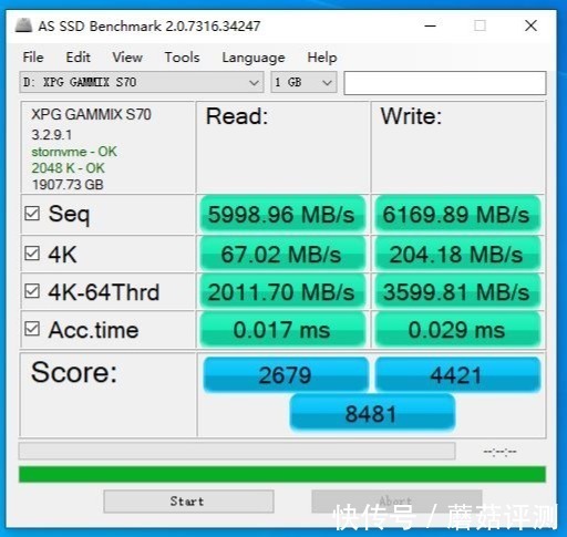 散热片|用料厚道，速度超快！威刚XPG翼龙S70固态硬盘PCIe4.0 测试