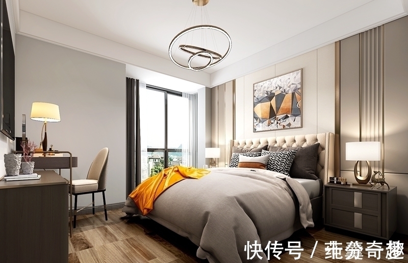 实用|130㎡现代轻奢完工,比样板间还漂亮,多功能电视墙超实用,满分!