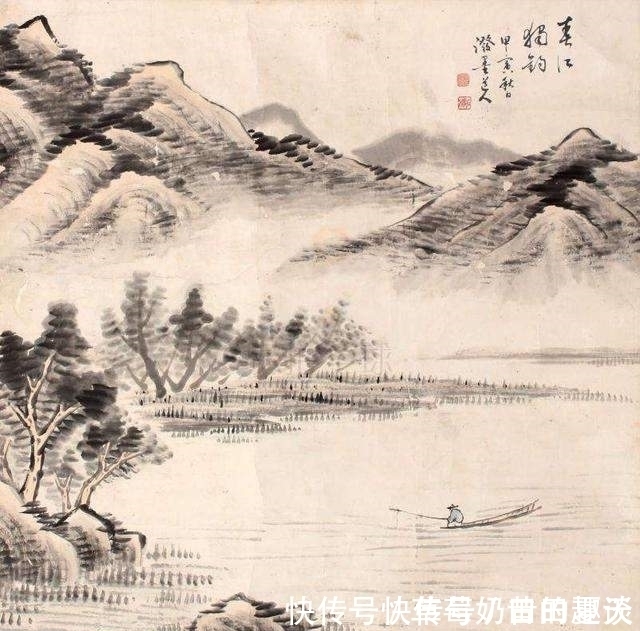 水墨|海派艺术家大家吴石仙经典水墨山水画作品欣赏