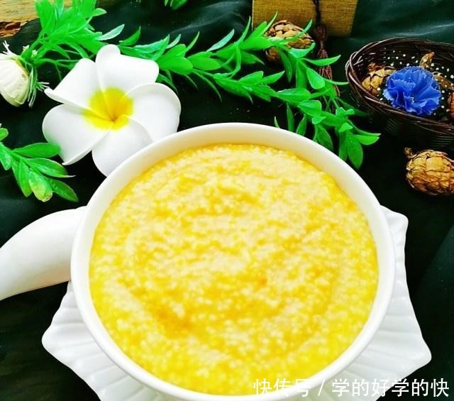 南瓜小米粥,粘稠又美味!