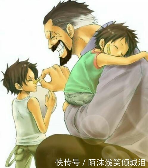 《海贼王》永远逃不掉的“爷孙羁绊”,亲情与正义的两难选择