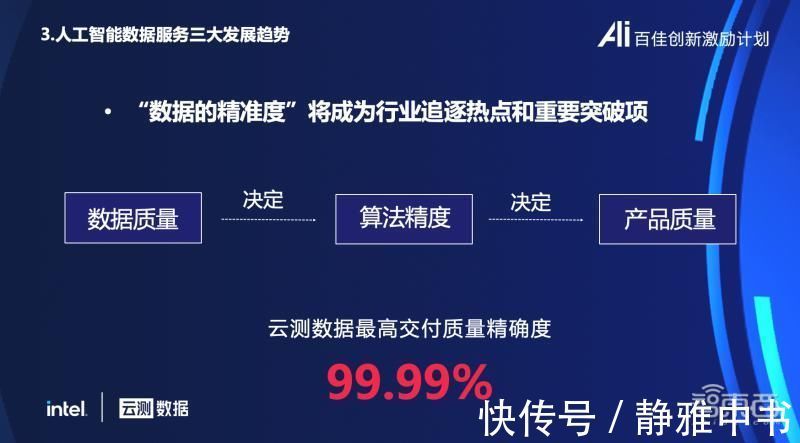 大趋势|在英特尔内部分享中,云测数据提出了关于AI的3大趋势