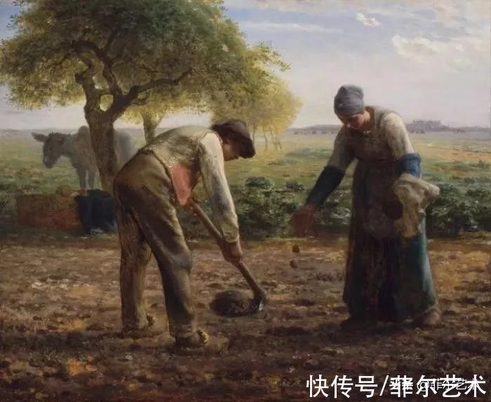 农民!大师就是大师~最穷苦潦倒的画家却画出了最温暖的画