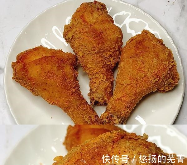 鲜嫩多汁,酥脆无比的椒盐炸鸡腿!绝绝子!