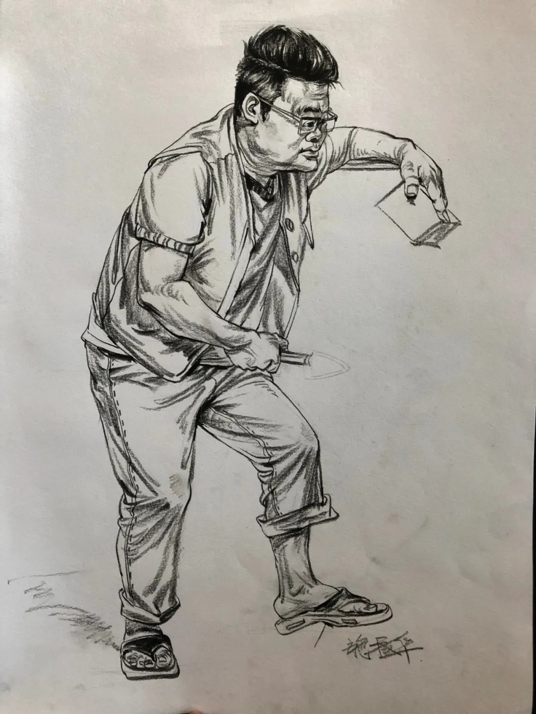 施展华@名家风采——施展华 · 速写作品鉴赏