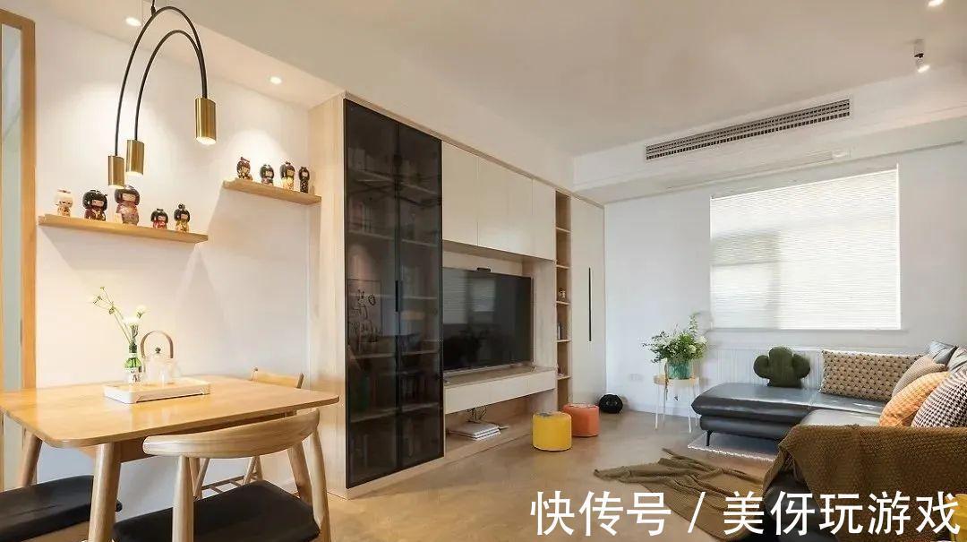 三口之家|103㎡新房装修,阳台并入客厅,整体宽敞大气!