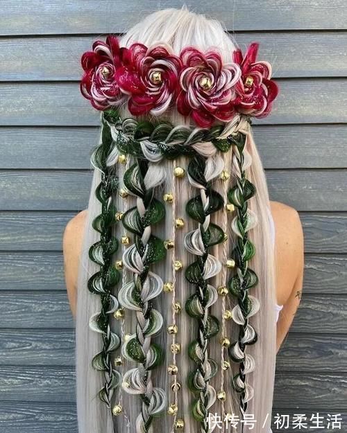 漂亮 21岁小伙编出漂亮的发型,脸:想要,发型:你不配