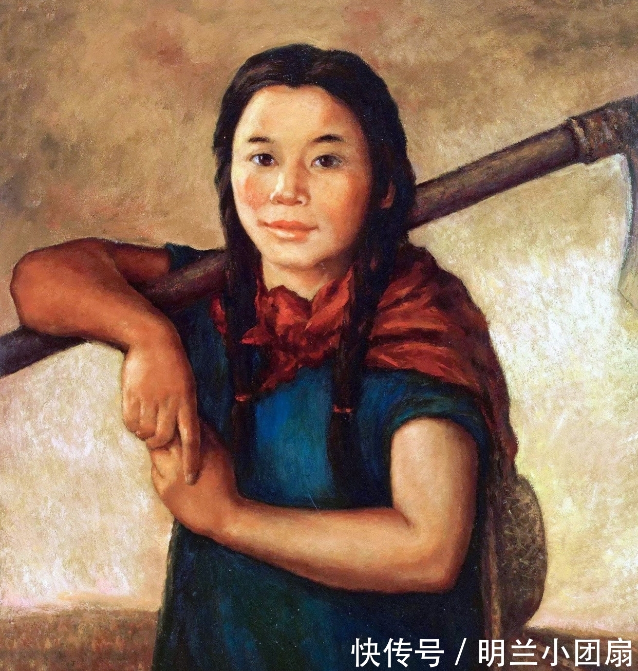 桃花林!怀旧50年代的画里中国(12)