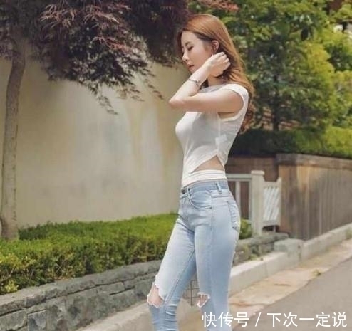 时尚穿搭 青春洋气的牛仔裤美女, 展现美姿谁与争锋!