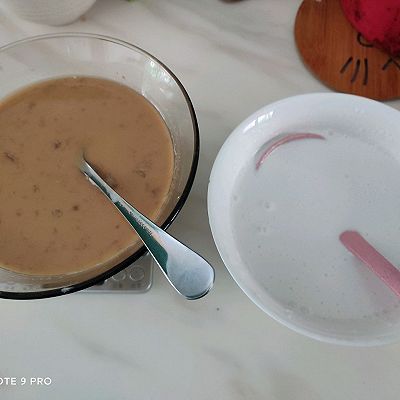 椰浆|蜜豆椰汁马蹄糕