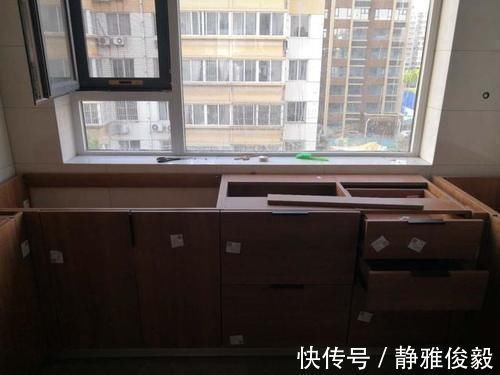 u型|7㎡厨房从硬装到橱柜安装,90后小伙儿忙活50天,完工邻居来围观