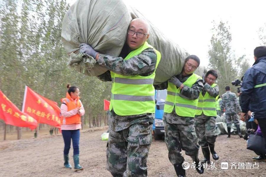 党支部|东营区把党史学习教育的成果写到临黄堤上