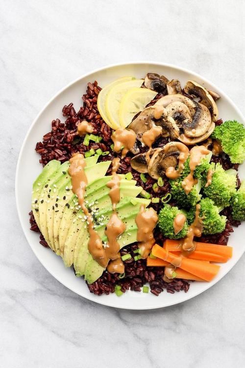 黑米|家常美食:发光的黑米盖浇饭