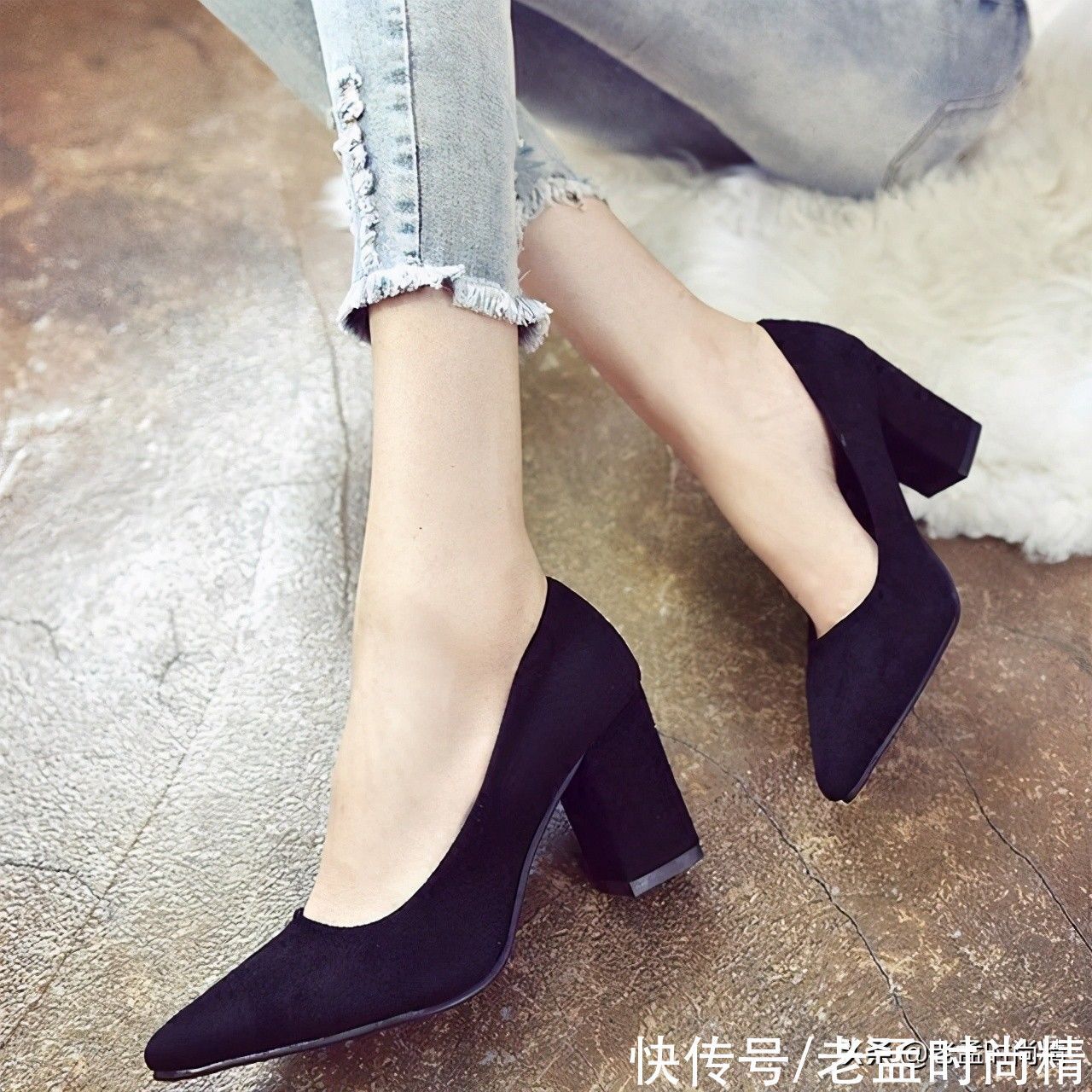尖头|穿过这么多高跟鞋,还是黑色最有气场,百搭还有女人味儿