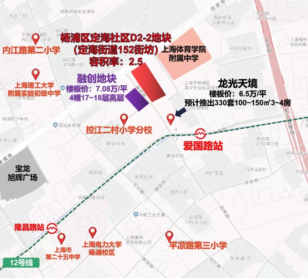 地块|总成交价超228亿元!上海第二批土拍9幅宅地出让结果公示!