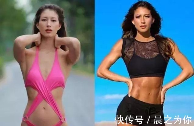 健身房|混血美女坚持健身，身材妖娆抚媚，简直就是完美女神