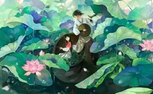 夏天|白居易夏天写的一首诗,写尽了少女的娇羞