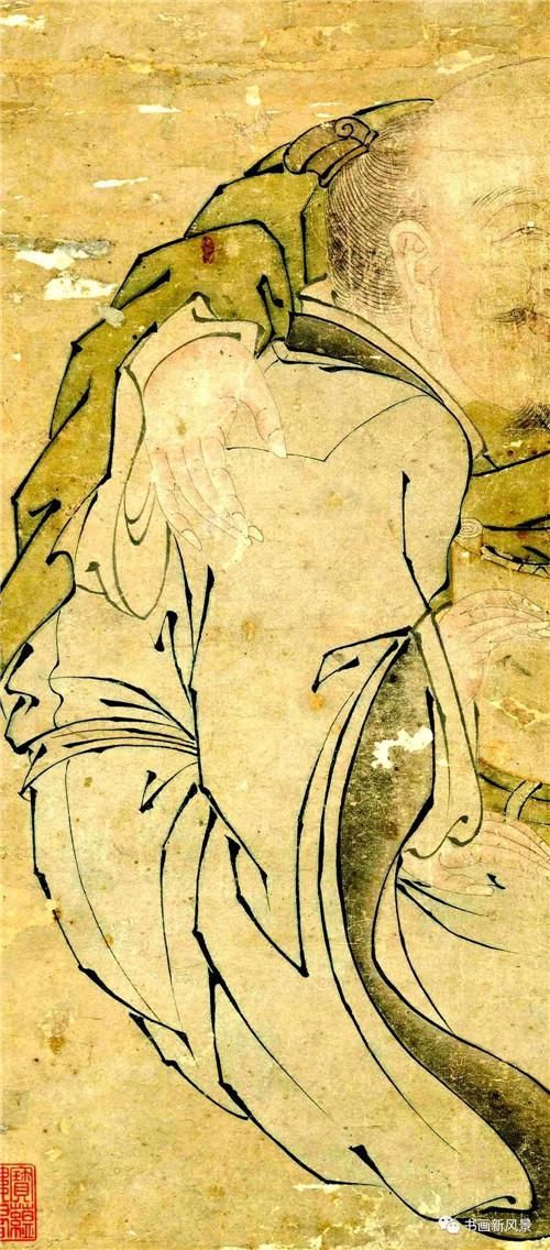  550年前的一幅名画，远看一个人，近看三个人，网友：越看越可怕!