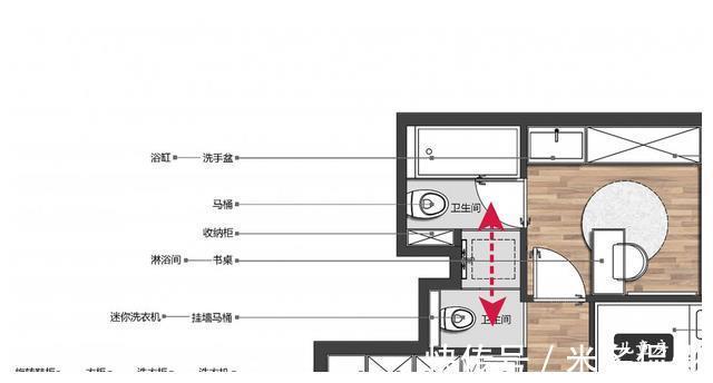客厅|北京四口之家的59㎡,超强收纳的玄关、大客厅、双卫浴,厉害!