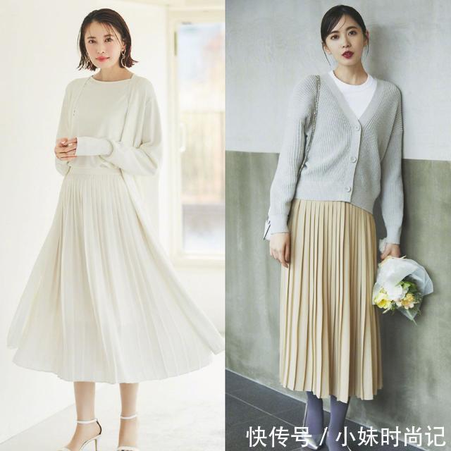 舒适|时尚穿搭:舒适百搭的“针织开衫”,怎么穿更显瘦好看?