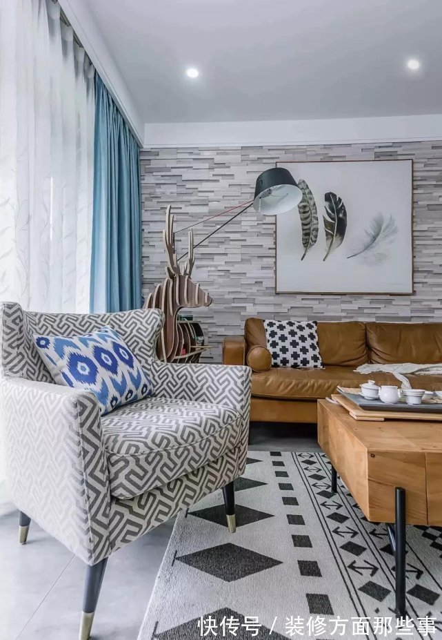 书房|120㎡挤出4间房,还有休闲的弧形小飘窗和步入式衣帽间