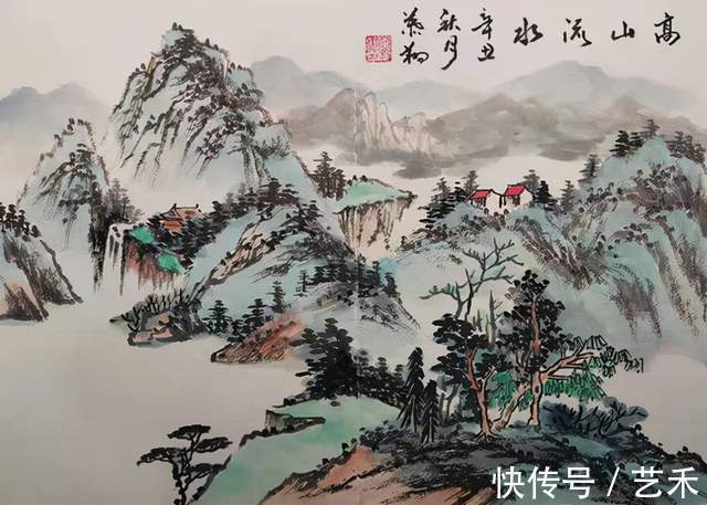 一等奖!徐慕翔——中国当代德艺双馨艺术家丨远景收眼底 动中藏恬静