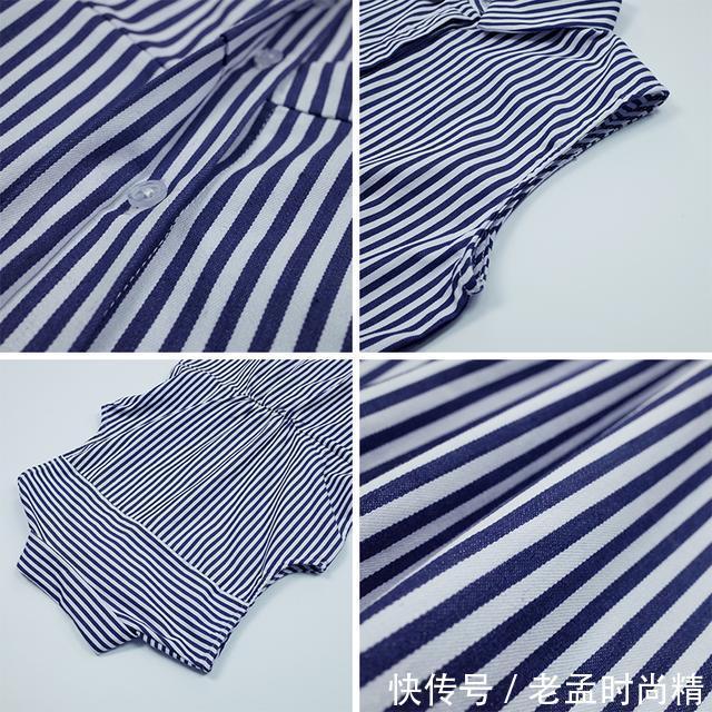 棉麻 还在穿短款衬衫就过时了,现在流行时髦衬衫裙,显瘦也显女人味